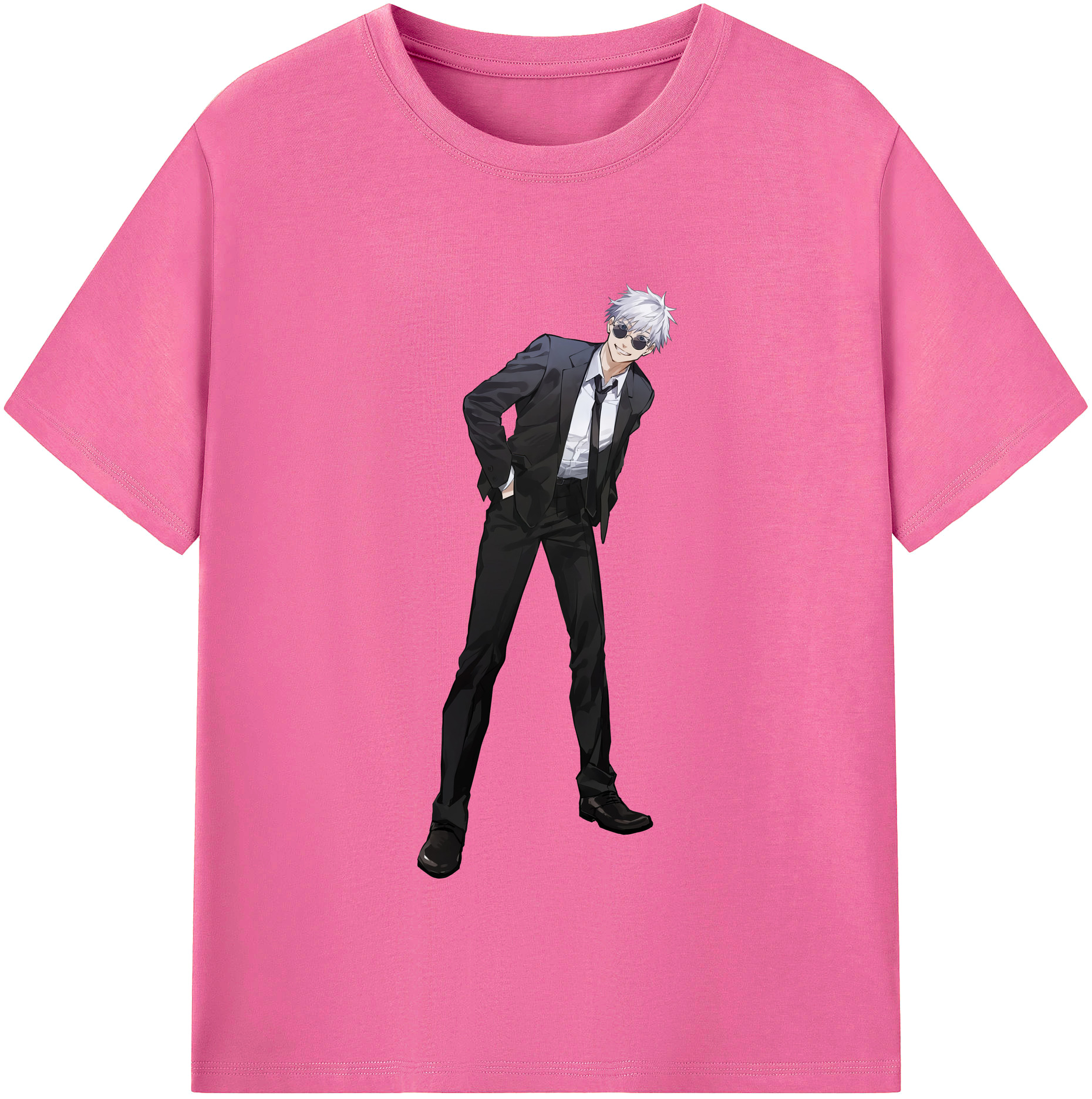 （画像用） 呪術廻戦 Jujutsu Kaisen レディースカジュアルプリントTシャツ（綿100％）